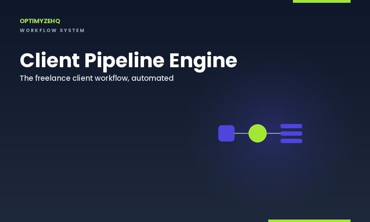 Client Pipeline Engine