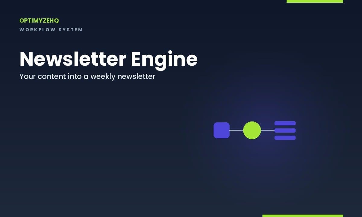 Newsletter Engine
